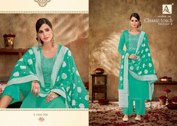 Alok Classic Touch Edition 8 Jam Cotton Designer Dress Material